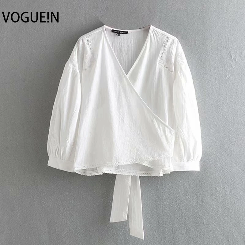 VOGUEIN New Womens Summer V-Neck Hollow White Floral Embroidery Blouse Top Shirt Wholesale
VOGUEIN New Womens Summer V-Neck Hollow White Floral Embroidery Blouse Top Shirt Wholesale