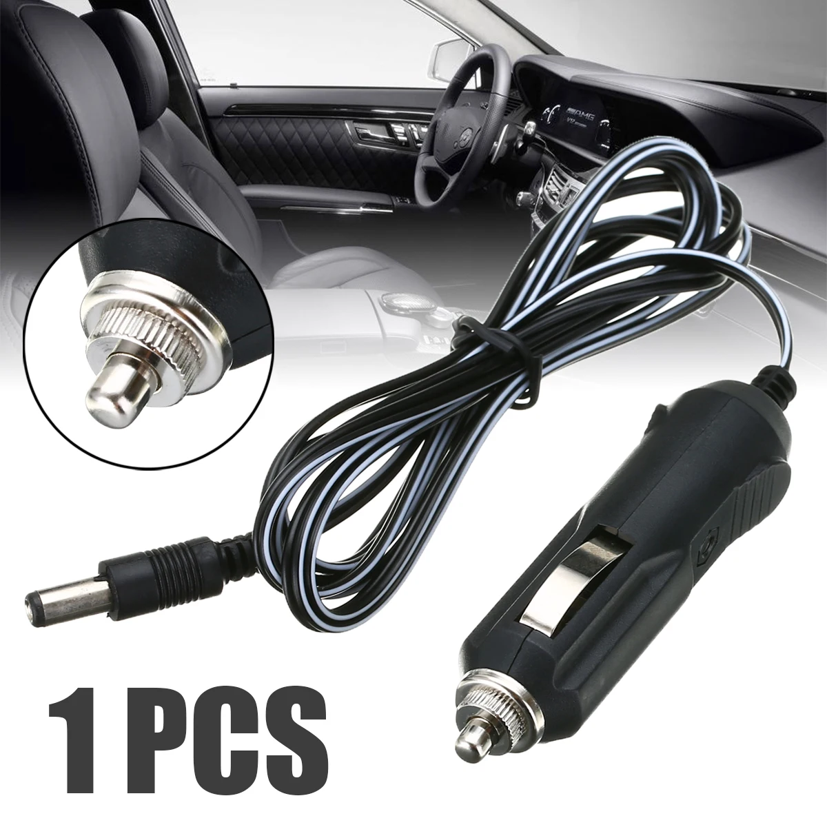 Treyues 1pc 12V Car Auto LED Male Cigarette Lighter Socket Plug Connector with Fuse&Wire
Treyues 1pc 12V Car Auto LED Male Cigarette Lighter Socket Plug Connector with Fuse&Wire