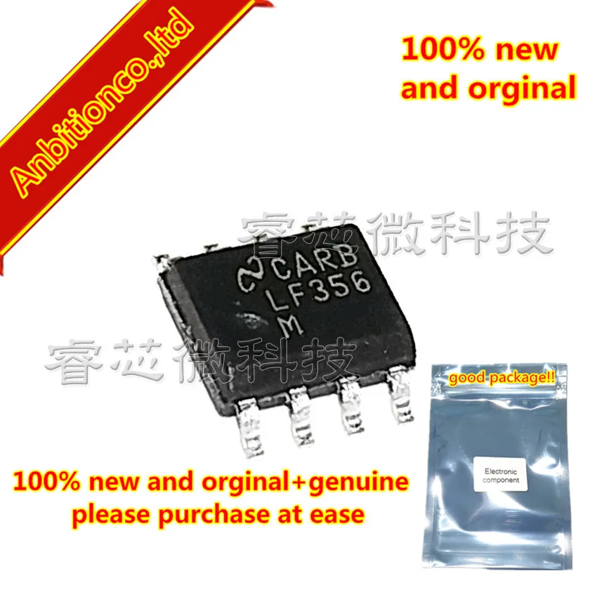 

10pcs 100% new original LF356MX LF356M LF356 SOP-8 JFET Input Operational Amplifiers in stock