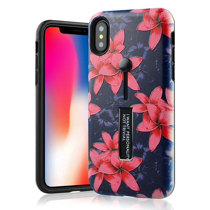 KKREFF Beautiful Botany Pattern TPU+PC With Finger Ring Holder Phone Case For iPhone XS MAX Ultra Thin Case X XR 6s 7 8 Plus
KKREFF Beautiful Botany Pattern TPU+PC With Finger Ring Holder Phone Case For iPhone XS MAX Ultra Thin Case X XR 6s 7 8 Plus