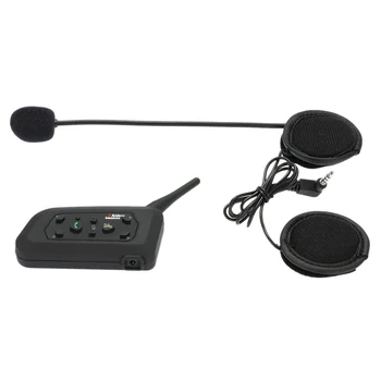V6-1200 Motorcycle Bluetooth Headset / Intercom 1200M Hands-free Interphone Helmet Headphone Black for Six Motorcycle Riders
V6-1200 Motorcycle Bluetooth Headset / Intercom 1200M Hands-free Interphone Helmet Headphone Black for Six Motorcycle Riders