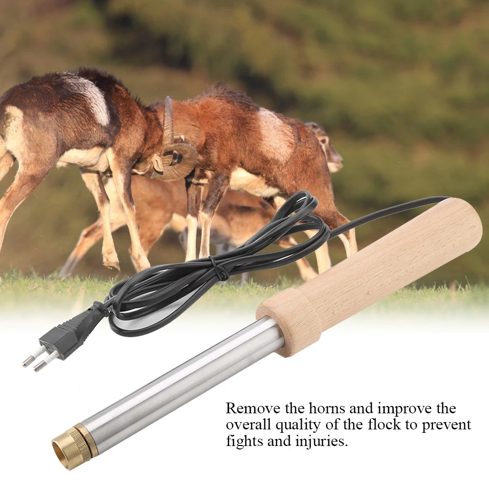 Fast Heating Cattle Head Dehorner Airgun Type Calf Chamfer Electric Iron Ceramic Bloodless Angle Devices For Lamb Calf EU Plug
Fast Heating Cattle Head Dehorner Airgun Type Calf Chamfer Electric Iron Ceramic Bloodless Angle Devices For Lamb Calf EU Plug