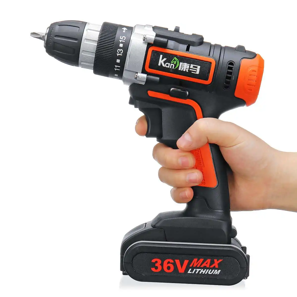 36V Power Display Cordless Charging Drill Electric Screwdriver Household Electric Screwdriver with Package 1 Battery
36V Power Display Cordless Charging Drill Electric Screwdriver Household Electric Screwdriver with Package 1 Battery