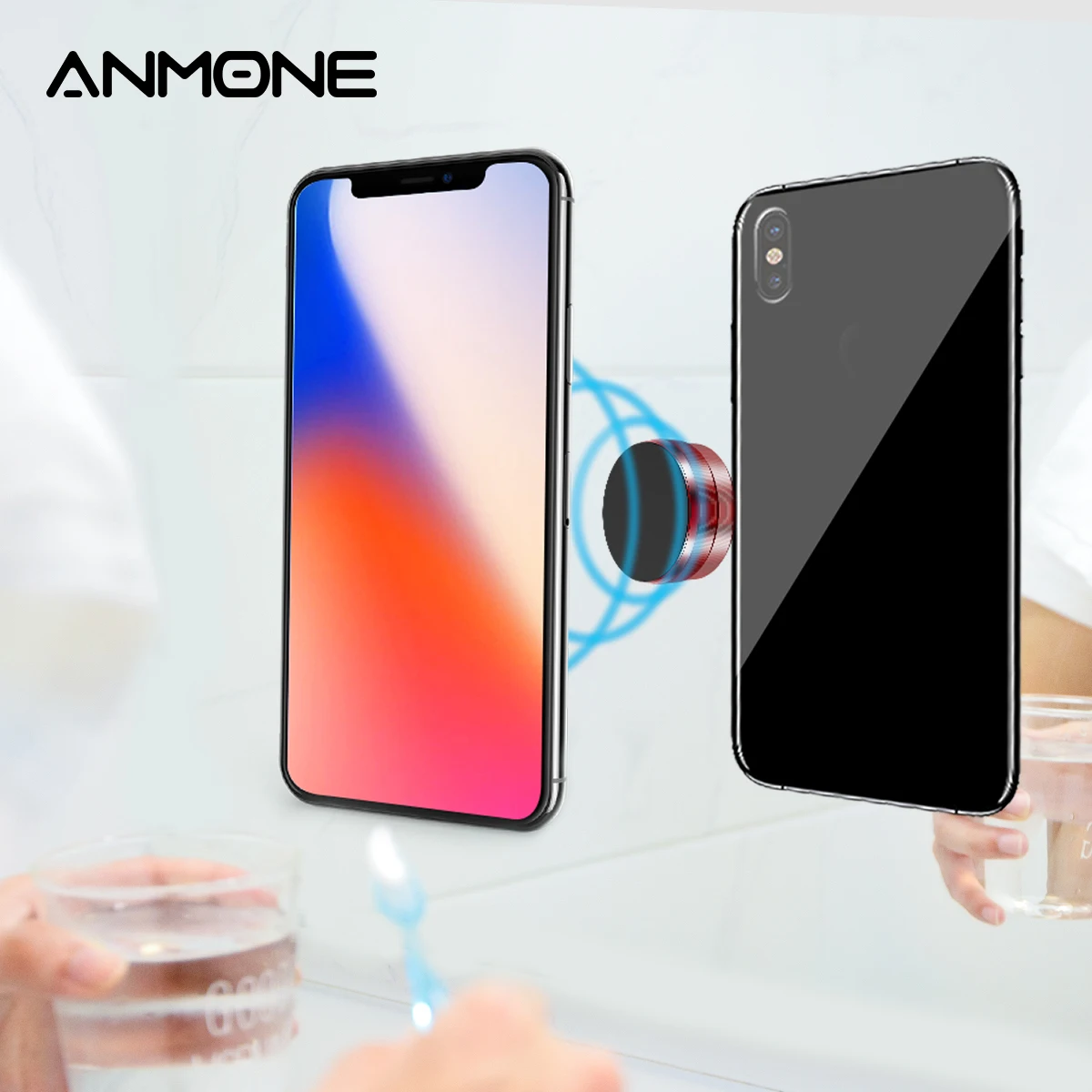 ANMONE Portable Magnetic Holder Wall Magnet Phone Holder Stand for Android Mobile Key Refrigerator Adsorption Stick Desk Mount
ANMONE Portable Magnetic Holder Wall Magnet Phone Holder Stand for Android Mobile Key Refrigerator Adsorption Stick Desk Mount