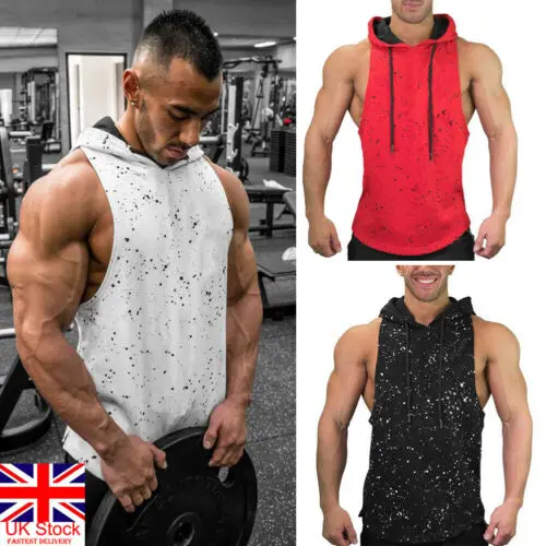 Men Workout Vest Tank Top Bodybuilding Gym Tank Top Hooded Muscle Fitness Shirt Singlet Sleeveless Plus size M-3XL Men Clothing
Men Workout Vest Tank Top Bodybuilding Gym Tank Top Hooded Muscle Fitness Shirt Singlet Sleeveless Plus size M-3XL Men Clothing