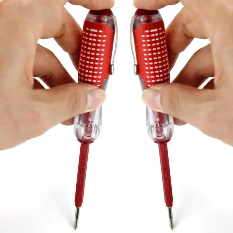 100-500V 2 in 1 Multi-function Electrical Tester Pen Double Head Screwdriver Detector Probe Industry Voltage Test Pen
100-500V 2 in 1 Multi-function Electrical Tester Pen Double Head Screwdriver Detector Probe Industry Voltage Test Pen