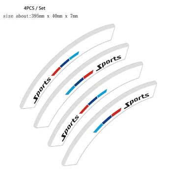 2 pieces Car exterior crashproof wheel eyebrow Car Styling for BMW e46 e90 e39 f30 f10 e36 e60 x5 e53 f20 e34 x1 x3 accessories 
2 pieces Car exterior crashproof wheel eyebrow Car Styling for BMW e46 e90 e39 f30 f10 e36 e60 x5 e53 f20 e34 x1 x3 accessories