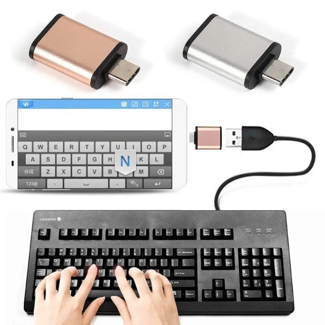 OTG Transfer Head for Type-C interface Equipment Mobile Phone transfer TypeC3.1 to USB3.0 mother
OTG Transfer Head for Type-C interface Equipment Mobile Phone transfer TypeC3.1 to USB3.0 mother