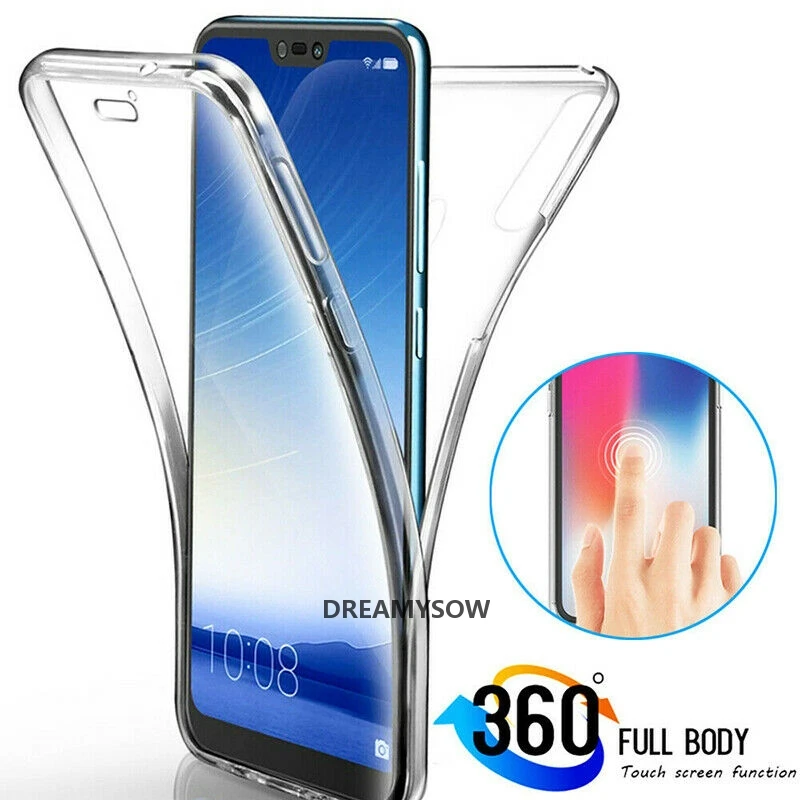 Double Clear Full Case For Huawei P30 Pro Y6 /Y7 Pro P Smart 2019 P20 Mate 10 20 Lite P9 P8 Lite 2017 Nova 2i Soft TPU Cover
Double Clear Full Case For Huawei P30 Pro Y6 /Y7 Pro P Smart 2019 P20 Mate 10 20 Lite P9 P8 Lite 2017 Nova 2i Soft TPU Cover