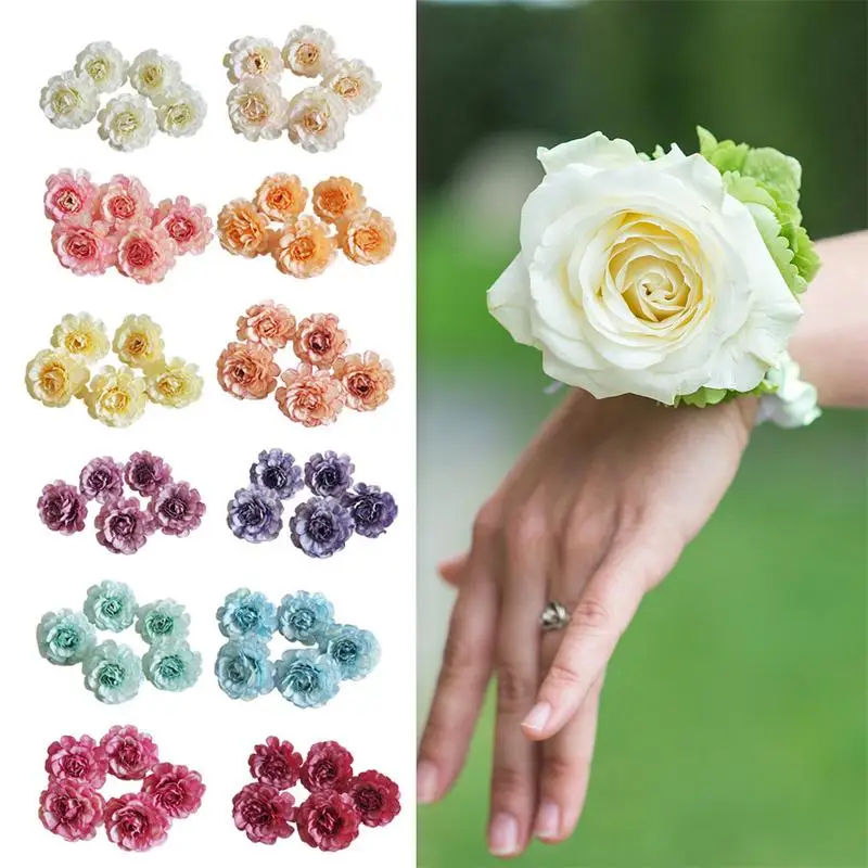 5pcs Rose Artificial Bride Flowers For Wedding Party Decoration Bridal Prom Wrist Corsage Bridesmaid Sisters Hand Flowers
5pcs Rose Artificial Bride Flowers For Wedding Party Decoration Bridal Prom Wrist Corsage Bridesmaid Sisters Hand Flowers