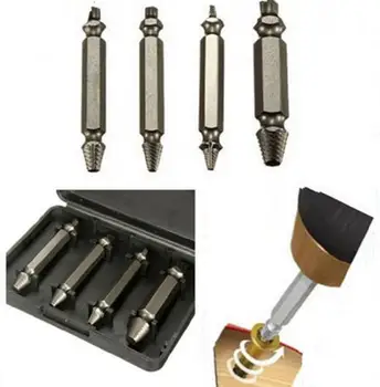 Adeeing 4Pcs Broken Bolt Remover Extractor Drill Bits Easy Out Stud Reverse Damage Screw
Adeeing 4Pcs Broken Bolt Remover Extractor Drill Bits Easy Out Stud Reverse Damage Screw
