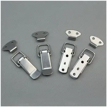 ELEG-4 Set Stainless Spring Loaded Toggle Case Box Chest Trunk Latch Catch Clamp Clip
ELEG-4 Set Stainless Spring Loaded Toggle Case Box Chest Trunk Latch Catch Clamp Clip