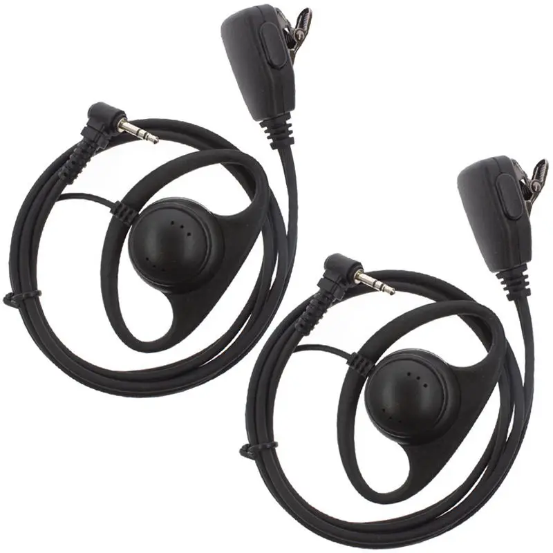 2Pcs D Shape Earpiece Headset Ptt For Motorola Talkabout Cobra Two Way Md200Tpr Mh230R Mg160A Mj270R Mt400 T6200 Sx500 Fv200 F
2Pcs D Shape Earpiece Headset Ptt For Motorola Talkabout Cobra Two Way Md200Tpr Mh230R Mg160A Mj270R Mt400 T6200 Sx500 Fv200 F