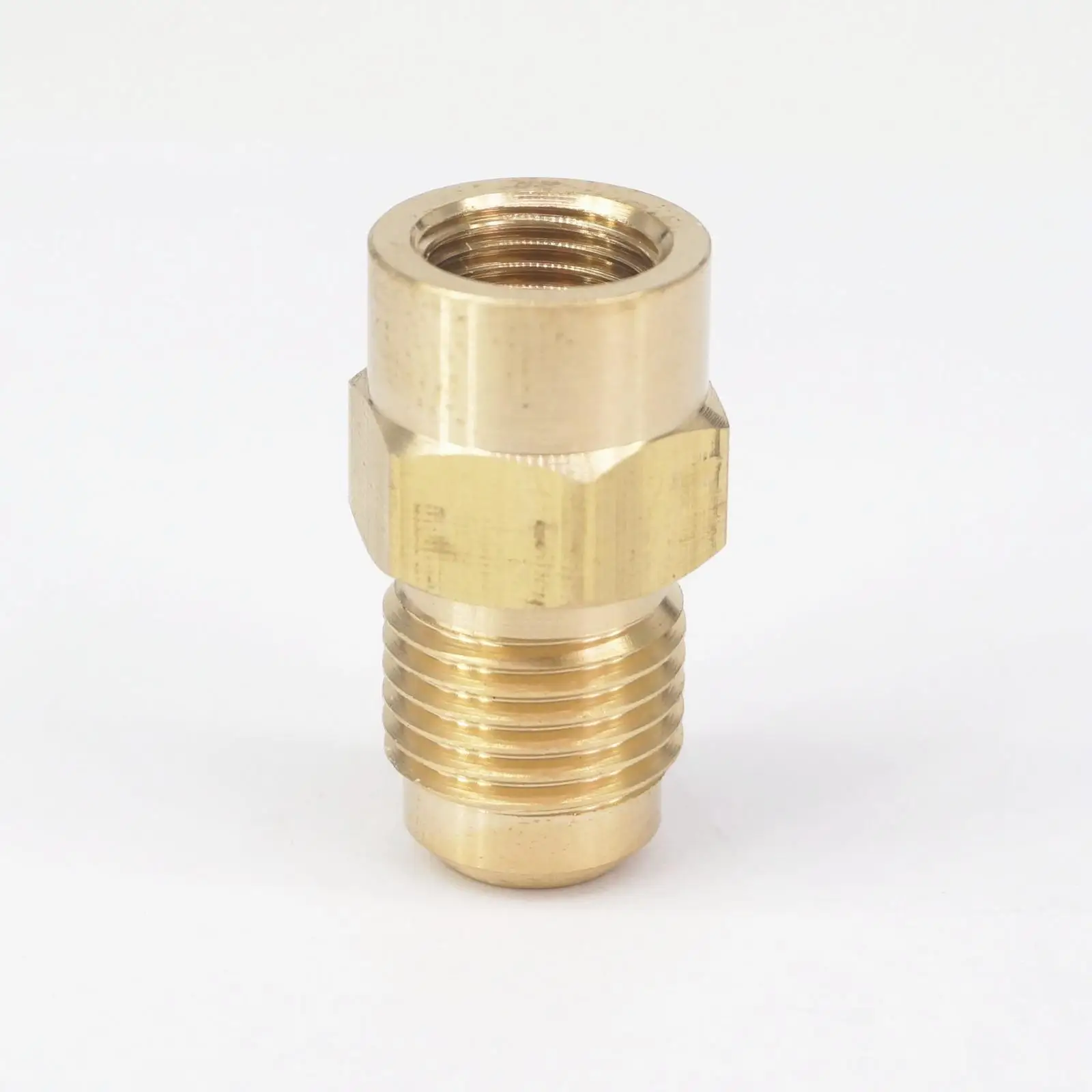 Fit Tube OD 5/16" - 1/8" NPT Female Brass SAE 45 Degree Pipe Fitting Adapters Connectors 229PSI
Fit Tube OD 5/16" - 1/8" NPT Female Brass SAE 45 Degree Pipe Fitting Adapters Connectors 229PSI