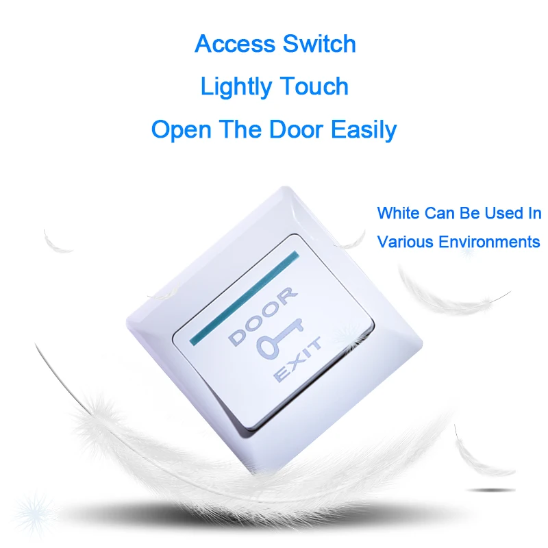 OULET NO COM Exit Switch Exit Button For Security Door Access Control System Door Push Exit Door Release Switch Door Exit Button
OULET NO COM Exit Switch Exit Button For Security Door Access Control System Door Push Exit Door Release Switch Door Exit Button