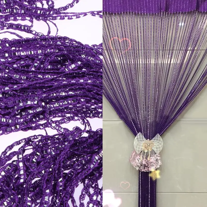 2 x 1m String Curtains Panel Sheer Curtains Valance For Living Room Crystal Beads Tassel Silk String Curtains Door Window
2 x 1m String Curtains Panel Sheer Curtains Valance For Living Room Crystal Beads Tassel Silk String Curtains Door Window