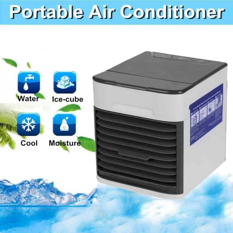 375ml Portable 3 in 1 Multi-function USB Mini Air Conditioner Humidifier Purifier Blue Light Desktop Air Cooling Fan Air Cooler
375ml Portable 3 in 1 Multi-function USB Mini Air Conditioner Humidifier Purifier Blue Light Desktop Air Cooling Fan Air Cooler