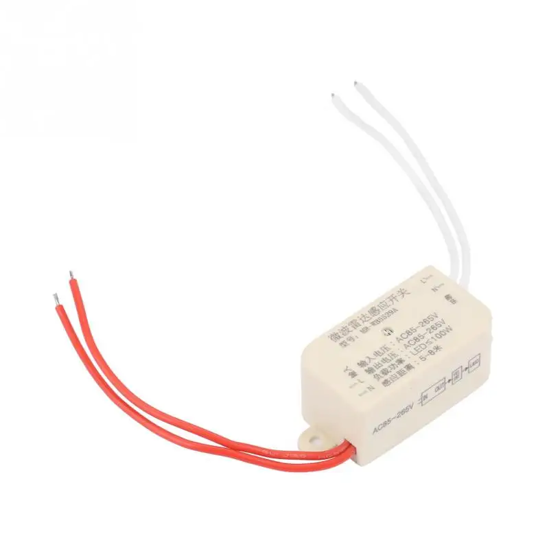 85-265V Body Sensor Intelligent Switch Human Body Motion Microwave Radar Sensor Switch 100W MR-WB5529
85-265V Body Sensor Intelligent Switch Human Body Motion Microwave Radar Sensor Switch 100W MR-WB5529
