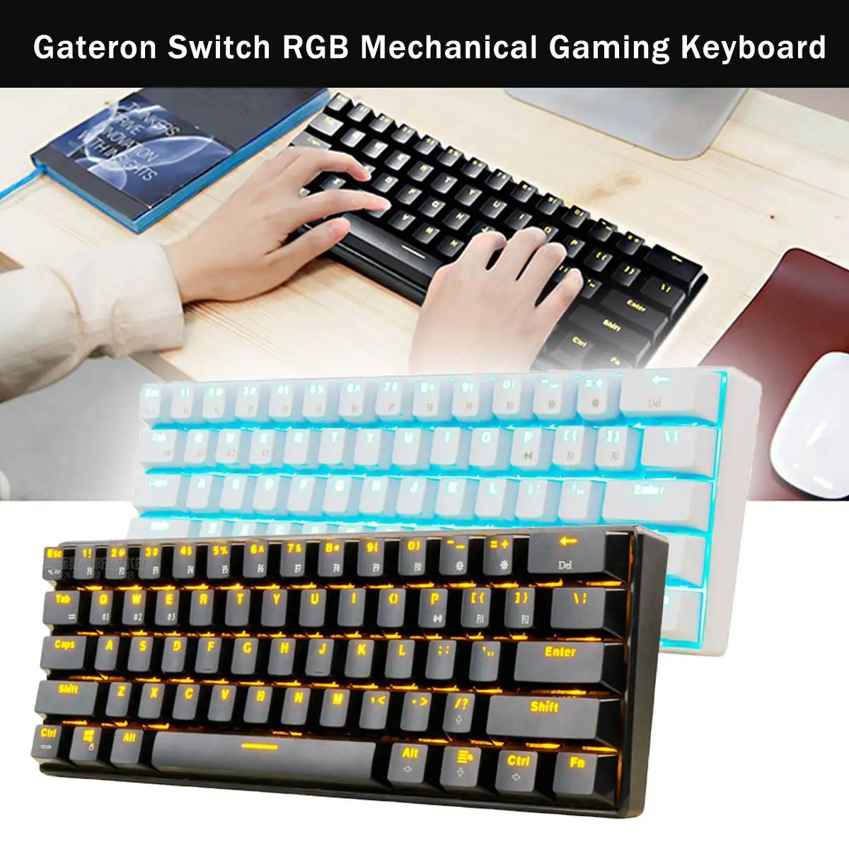 Switch RGB Mechanical Gaming Keyboard bluetooth LED Backlit Waterproof for Desktop English Layout
Switch RGB Mechanical Gaming Keyboard bluetooth LED Backlit Waterproof for Desktop English Layout