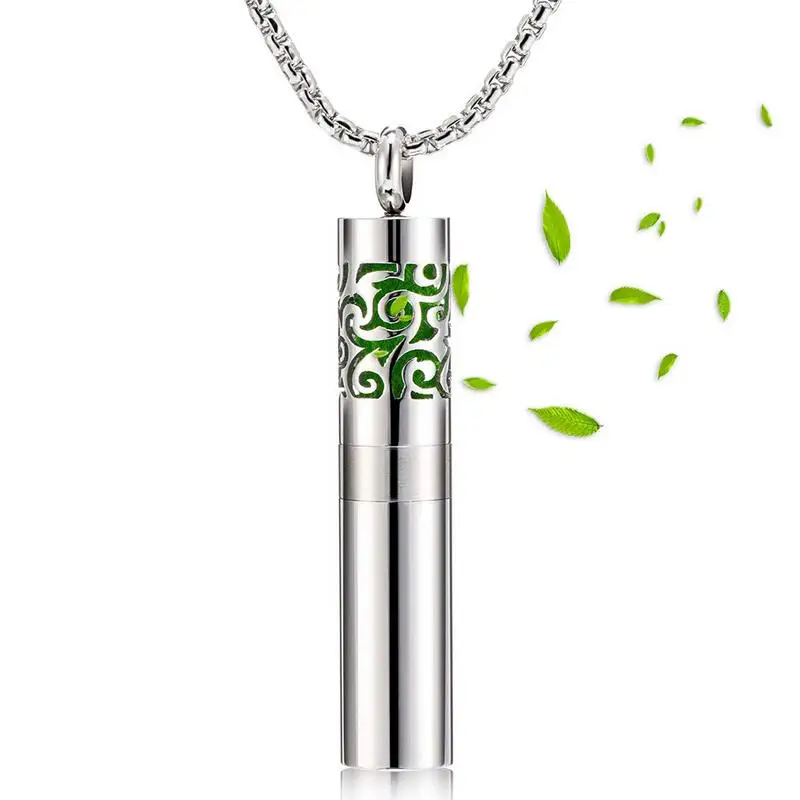 Diffuser Necklace Shape Essential Oil Container 2-in-1 Stainless Steel Aromatherapy Dispenser Pendant 8 Colors For Women Men Kid
Diffuser Necklace Shape Essential Oil Container 2-in-1 Stainless Steel Aromatherapy Dispenser Pendant 8 Colors For Women Men Kid