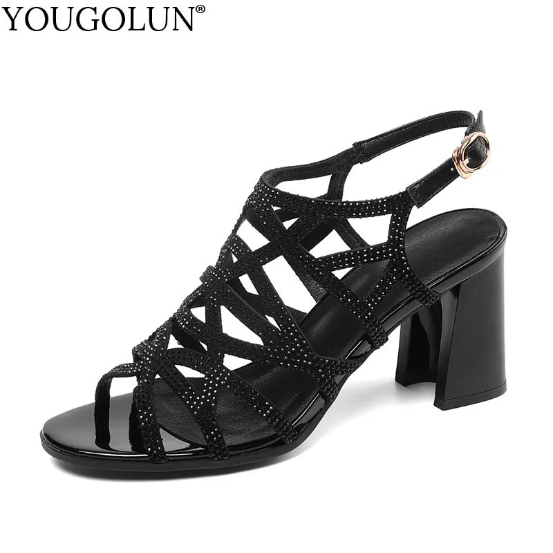 Crystal High Heel Sandals Women Summer Ankle Strap Hoof Heels Sandal A211 Sexy Woman Black Silver Sheepskin Suede Open Toe Shoes
Crystal High Heel Sandals Women Summer Ankle Strap Hoof Heels Sandal A211 Sexy Woman Black Silver Sheepskin Suede Open Toe Shoes