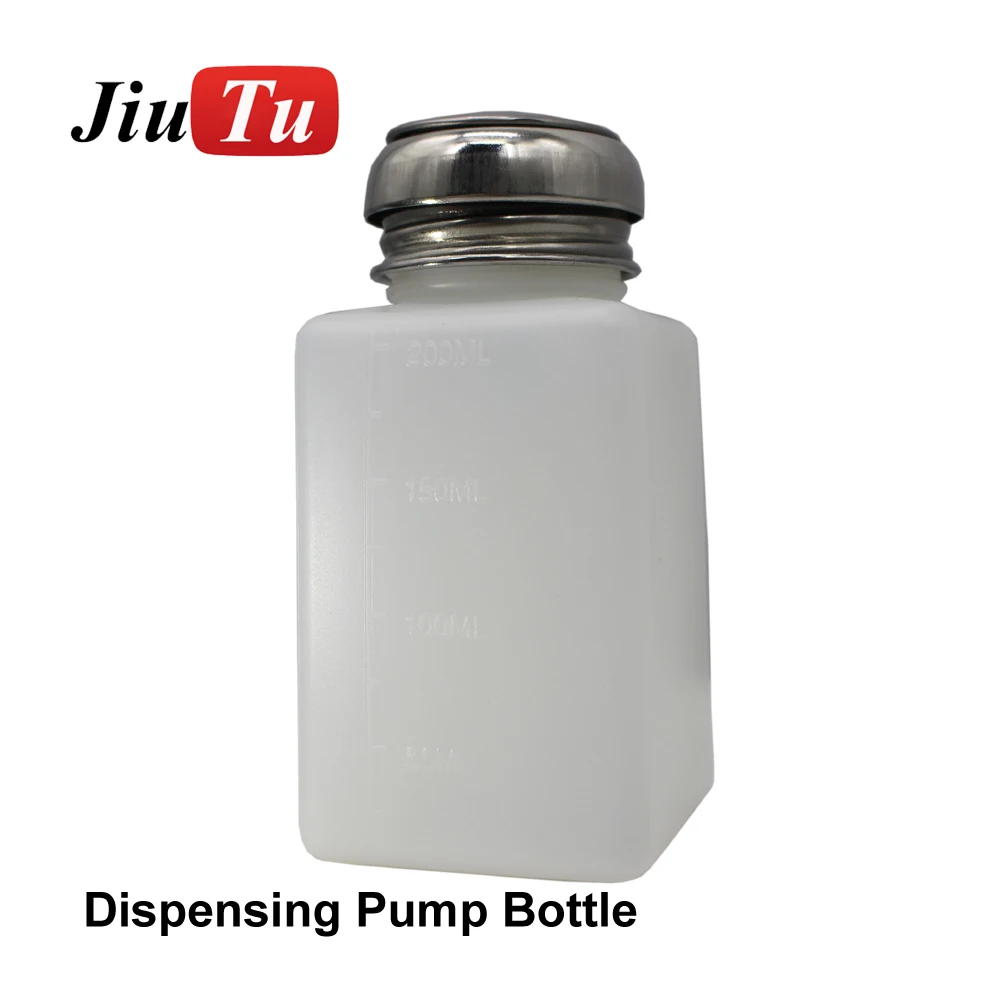200ML White Color Liquid Alcohol Cleaner Dispenser Pump Bottle For LCD Screen Repair Tools 2/5 pcs
200ML White Color Liquid Alcohol Cleaner Dispenser Pump Bottle For LCD Screen Repair Tools 2/5 pcs