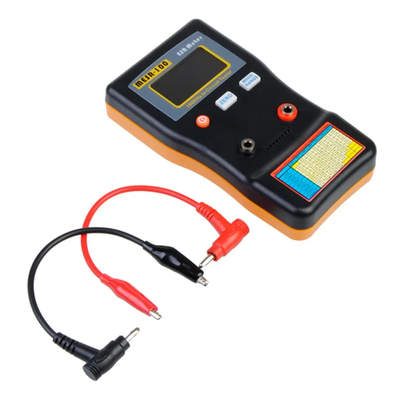 MESR-100 Auto Ranging ESR Capacitance Ohm Meter Measuring Capacitance Resistance Capacitor Circuit Tester
MESR-100 Auto Ranging ESR Capacitance Ohm Meter Measuring Capacitance Resistance Capacitor Circuit Tester
