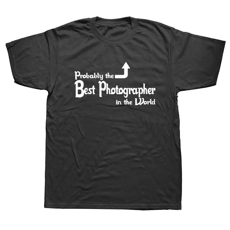 Probably the Best Photographer in the World Funny Birthday Gift T-shirt Warning May Talk About Photography T Shirt
Probably the Best Photographer in the World Funny Birthday Gift T-shirt Warning May Talk About Photography T Shirt