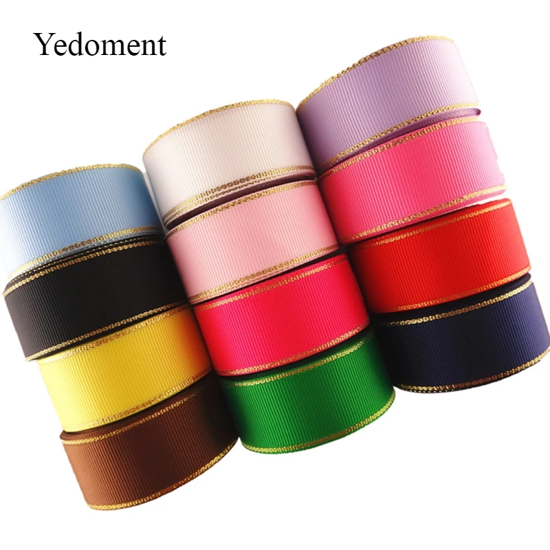 17072801,New arrival 10 yards/lot glitter double face gold edge grosgrain ribbons gift packaging DIY handmade materials
17072801,New arrival 10 yards/lot glitter double face gold edge grosgrain ribbons gift packaging DIY handmade materials