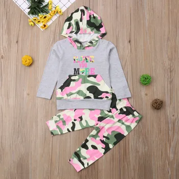 Toddler Kids Baby Girls Camouflage Hoodies Tops Pants Leggings Outfits Clothes Sets Army Green Clothes Set
Toddler Kids Baby Girls Camouflage Hoodies Tops Pants Leggings Outfits Clothes Sets Army Green Clothes Set