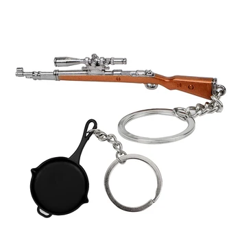 Car Keychains Pan 98K Gun Alloy Keyring Key Ring Pedant Game Fans Gift Auto Key Chain Car-styling Interior Accessories
Car Keychains Pan 98K Gun Alloy Keyring Key Ring Pedant Game Fans Gift Auto Key Chain Car-styling Interior Accessories