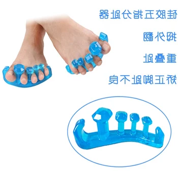 1 Pair Overlapping Separation Toes Rehabilitation Corrective Orthotics Five Holes Toe Separator Hallux Valgus Toes
1 Pair Overlapping Separation Toes Rehabilitation Corrective Orthotics Five Holes Toe Separator Hallux Valgus Toes