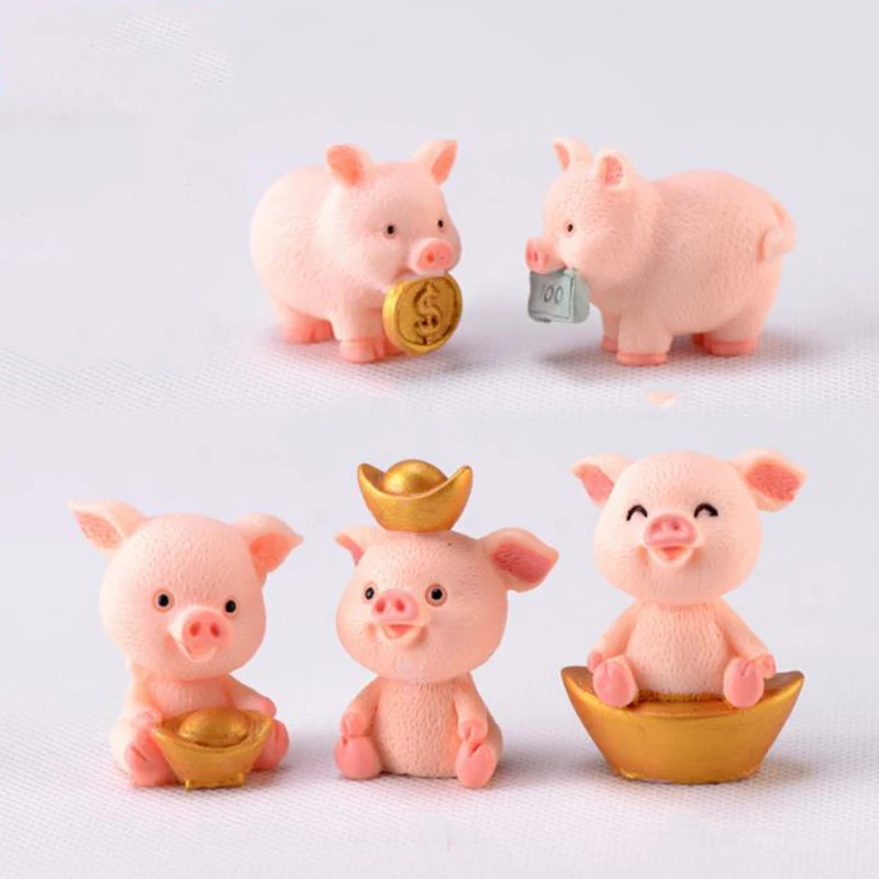 1 Pc Kawaii Money Pig Resin Craft Ornament Cartoon Animal Gold Ingot Pig DIY Mini Small Car Decoration Model Figure Toy
1 Pc Kawaii Money Pig Resin Craft Ornament Cartoon Animal Gold Ingot Pig DIY Mini Small Car Decoration Model Figure Toy