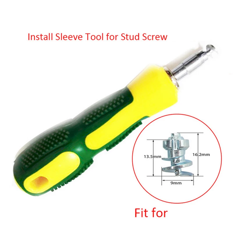Install Sleeve Tool for 9X16.2mm Stud Screw Anti-Slip Screw Stud Wheel Tyre Snow Tire
Install Sleeve Tool for 9X16.2mm Stud Screw Anti-Slip Screw Stud Wheel Tyre Snow Tire