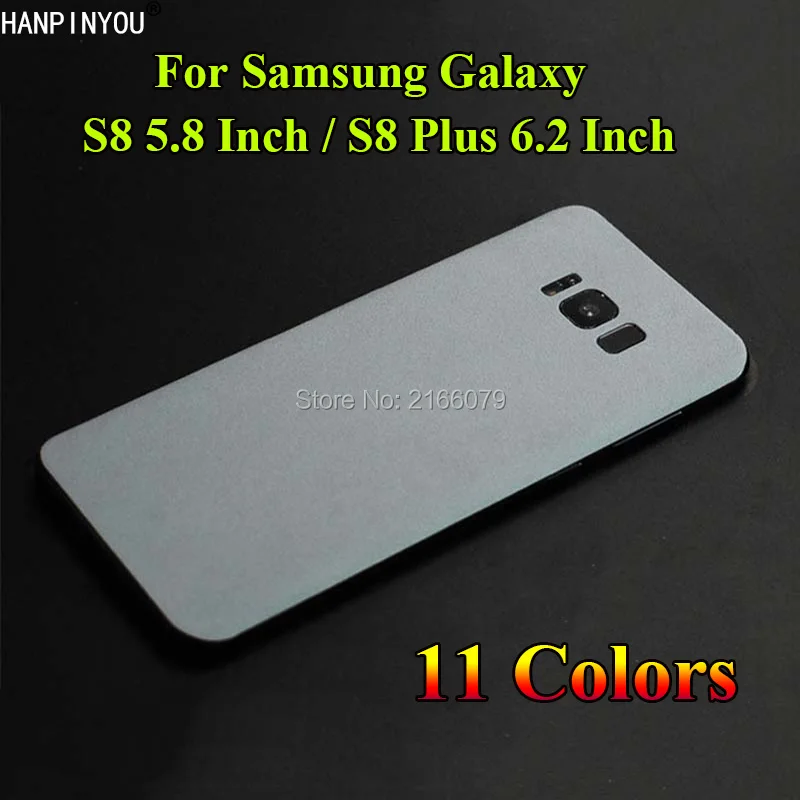 Фото For Samsung Galaxy S8 G9500 / Plus G9550 6.2" Luxury Plush Surface Full Back Cover Protective Suede Sticker Skin Decal Film | Отзывы и видеообзор (32958390315)