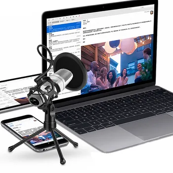 Besegad Adjustable Desktop Microphone Tripod Stand Holder with Filter for Meetings Lectures Podcasts TV Station Recording
Besegad Adjustable Desktop Microphone Tripod Stand Holder with Filter for Meetings Lectures Podcasts TV Station Recording