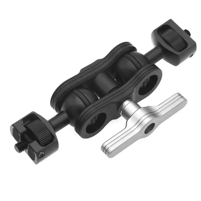 1 Inch Ball Clamp Adapter with Two 1/4 Screw Ballhead for Monitor Mount Arm System Underwater Camera Tray Diving Adapter
1 Inch Ball Clamp Adapter with Two 1/4 Screw Ballhead for Monitor Mount Arm System Underwater Camera Tray Diving Adapter