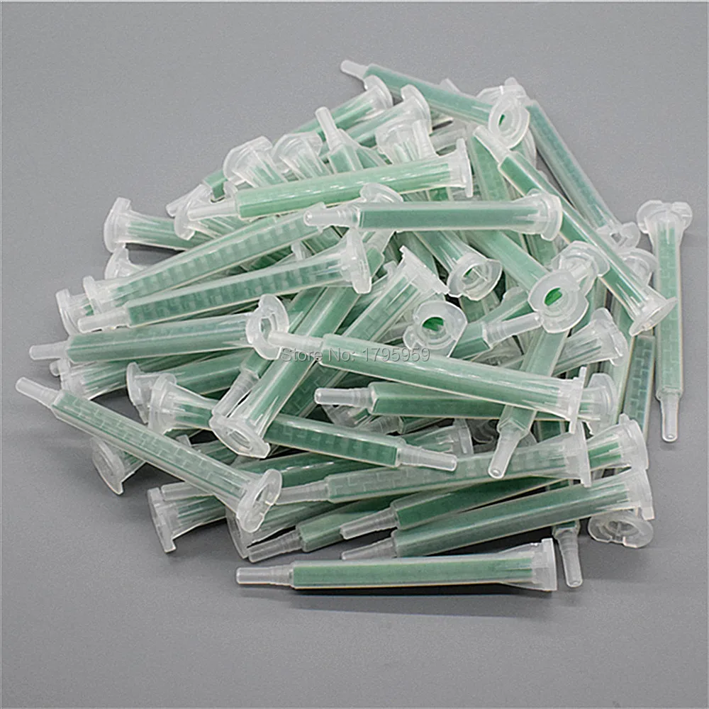 50pcs/Set AB Glue Gun Static Mixer Mixing Tube Plastic Resin Mixing Nozzle Syringe 83mm for Two Component Liquid Mixing Machine
50pcs/Set AB Glue Gun Static Mixer Mixing Tube Plastic Resin Mixing Nozzle Syringe 83mm for Two Component Liquid Mixing Machine