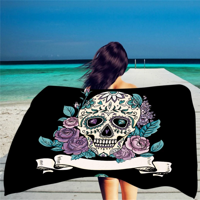 Sugar Skull Polyester Print Beach Towel For Adult Yoga Mat Tassel Blanket Large Rectangle Towel 150cm Tapestry Home Decor
Sugar Skull Polyester Print Beach Towel For Adult Yoga Mat Tassel Blanket Large Rectangle Towel 150cm Tapestry Home Decor