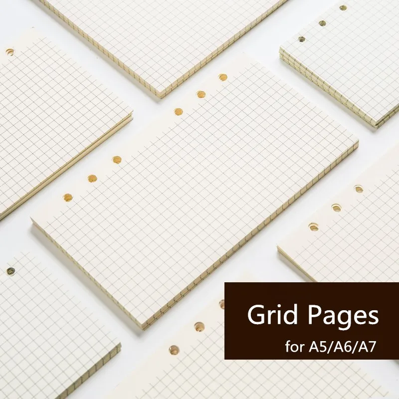 50 Sheets Spiral Planner Notebook a5 a6 a7 Diary Refill 2019 Square Grid Paper Notebooks Refill Inner Inserts 6 Hole Binder Page
50 Sheets Spiral Planner Notebook a5 a6 a7 Diary Refill 2019 Square Grid Paper Notebooks Refill Inner Inserts 6 Hole Binder Page