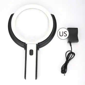 130mm Thick Table Magnifier LED Lighted Magnifying Glass Magnifier ToolsAccessories with US Plug
130mm Thick Table Magnifier LED Lighted Magnifying Glass Magnifier ToolsAccessories with US Plug