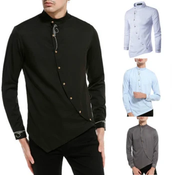 Men Shirts Europe Size New Arrivals Slim Fit Male Shirt Solid Long Sleeve British Style Cotton Men's Shirt
Men Shirts Europe Size New Arrivals Slim Fit Male Shirt Solid Long Sleeve British Style Cotton Men's Shirt