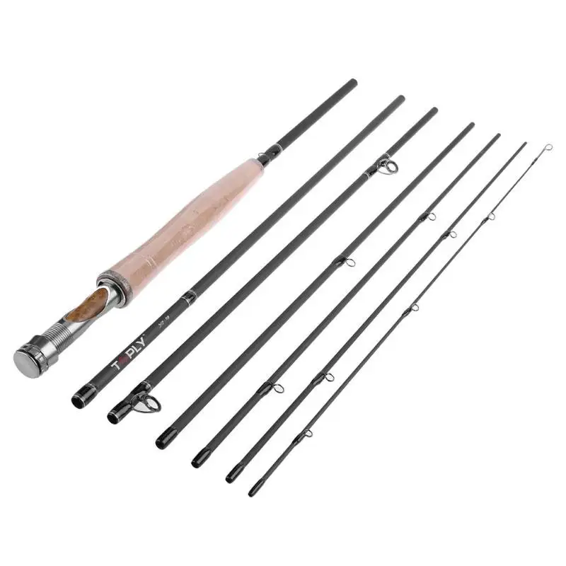2.7m 7 Section Carbon 5# Fishing Rod Cork Handle Lightweight Carbon Fishing Rod for Fly Fishing Tackle
2.7m 7 Section Carbon 5# Fishing Rod Cork Handle Lightweight Carbon Fishing Rod for Fly Fishing Tackle