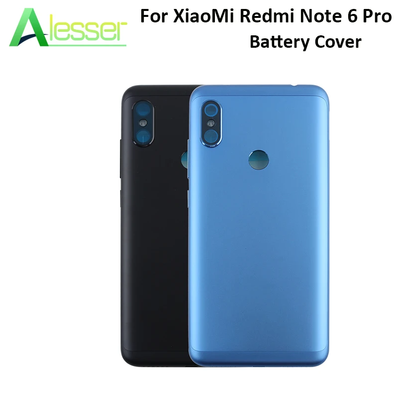 Alesser For XiaoMi Redmi Note 6 Pro Battery Cover Case Replacement Protective |