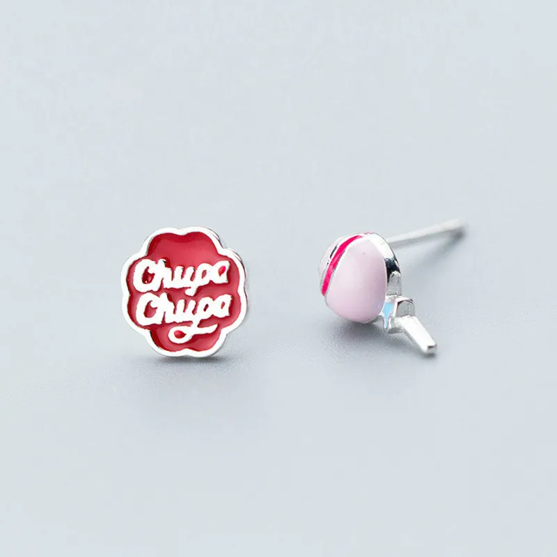 100% 925 Sterling Silver Women Jewelry Fashion Cute Tiny Asymmetric Candy Letter Stud Earrings For Daughter Girls
100% 925 Sterling Silver Women Jewelry Fashion Cute Tiny Asymmetric Candy Letter Stud Earrings For Daughter Girls