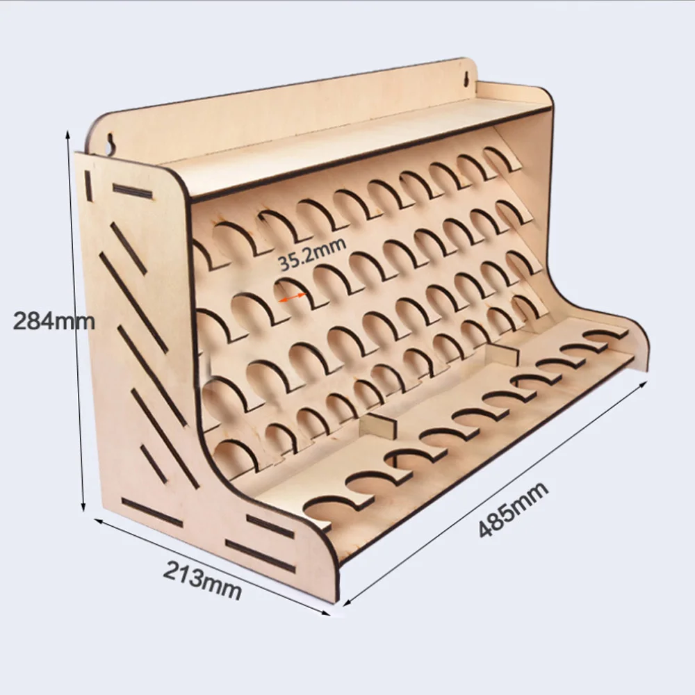 1*Paint Rack Wooden Paint Rack Acrylic Paint Organizer Paint Brushes Storage Stand Holder Box
1*Paint Rack Wooden Paint Rack Acrylic Paint Organizer Paint Brushes Storage Stand Holder Box