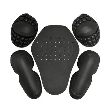 5PCS Removable EVA Riding Shoulder Elbow Back Protectors Pads Set Motorcycle Protection Clothing Set Built in Racing Guard
5PCS Removable EVA Riding Shoulder Elbow Back Protectors Pads Set Motorcycle Protection Clothing Set Built in Racing Guard