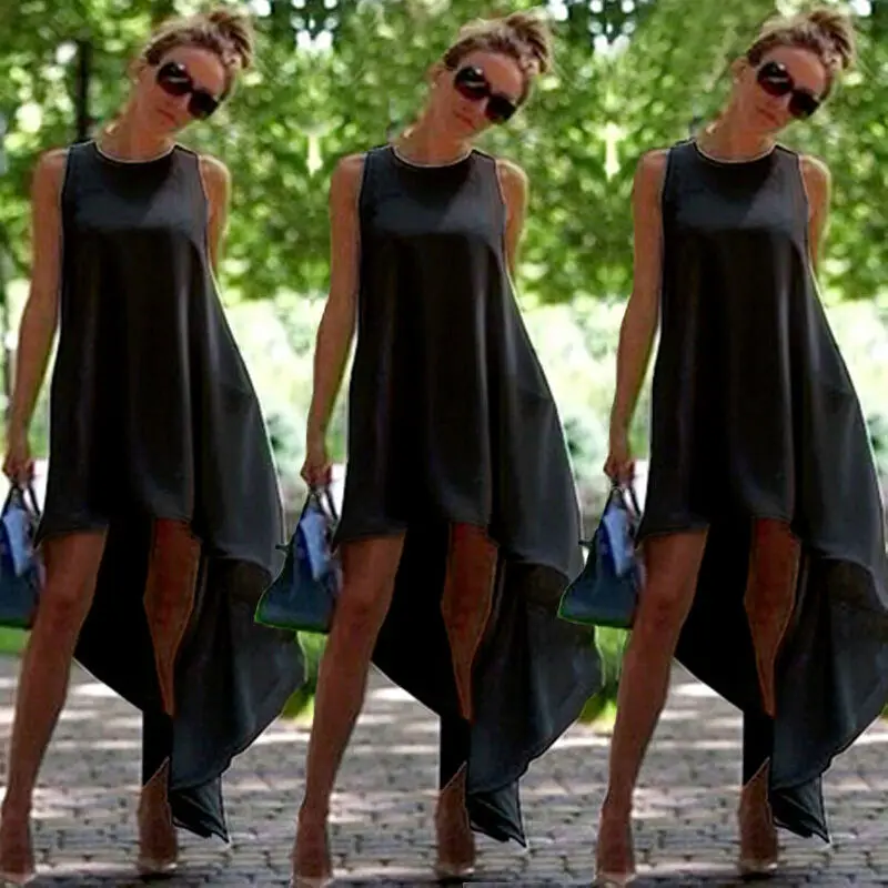 Hot Women BOHO Long Evening Party Summer Casual Beach Dress Ladies Sleeveless Asymmetrical Sundress
Hot Women BOHO Long Evening Party Summer Casual Beach Dress Ladies Sleeveless Asymmetrical Sundress