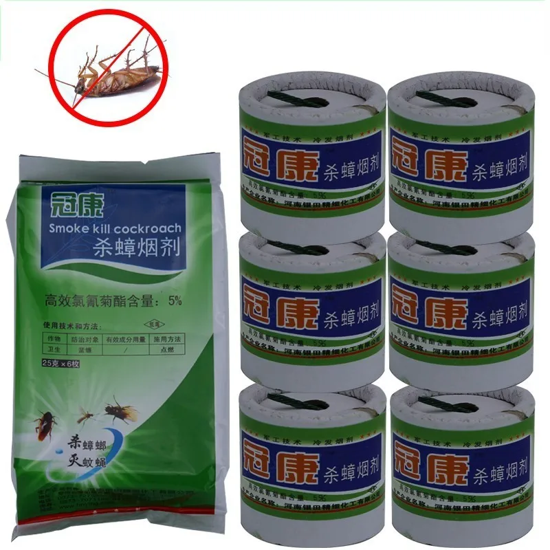 1PC Smoke Insecticide Fly Cockroach Mosquito Repeller Killer Home Aerosol Fast Omnidirectional Penetration Pest Control
1PC Smoke Insecticide Fly Cockroach Mosquito Repeller Killer Home Aerosol Fast Omnidirectional Penetration Pest Control