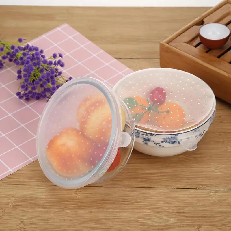6 Pcs Silicone Stretch Lids Universal Lid Silicone Food Wrap Bowl Pot Lid Silicone Cover Pan Cooking Kitchen Accessories
6 Pcs Silicone Stretch Lids Universal Lid Silicone Food Wrap Bowl Pot Lid Silicone Cover Pan Cooking Kitchen Accessories